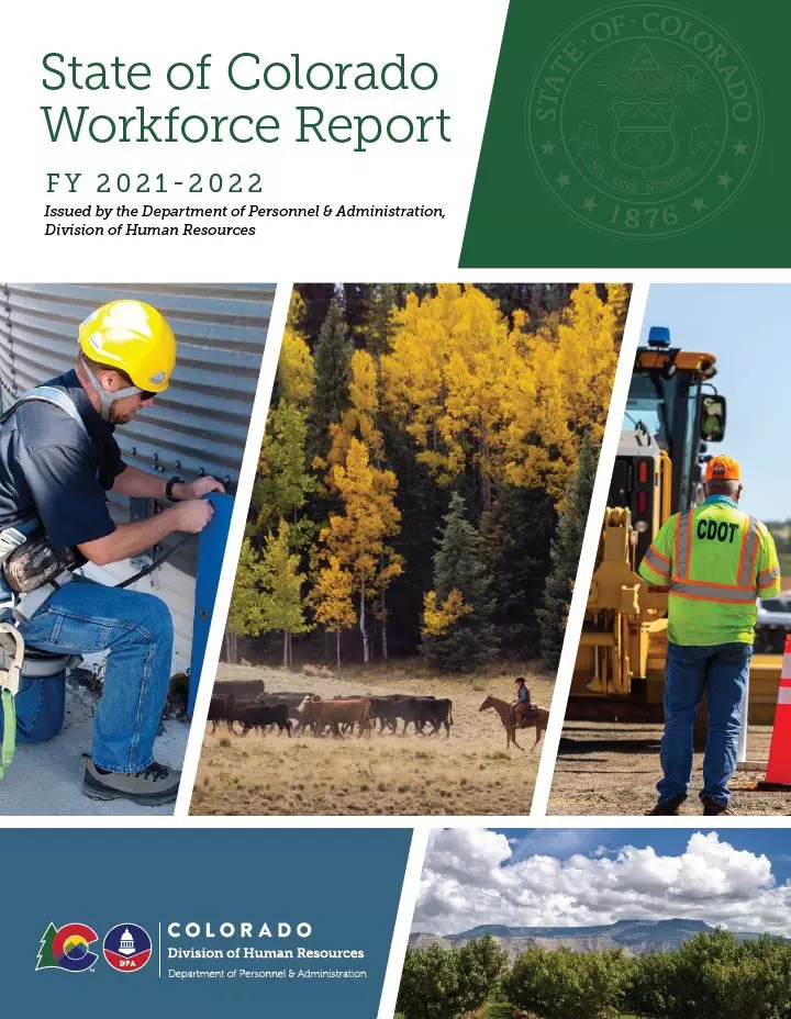 FY 2021-22 Workforce Report Cover