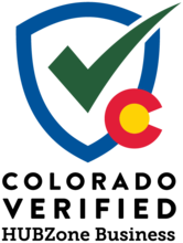 colorado verified hubzone business logo