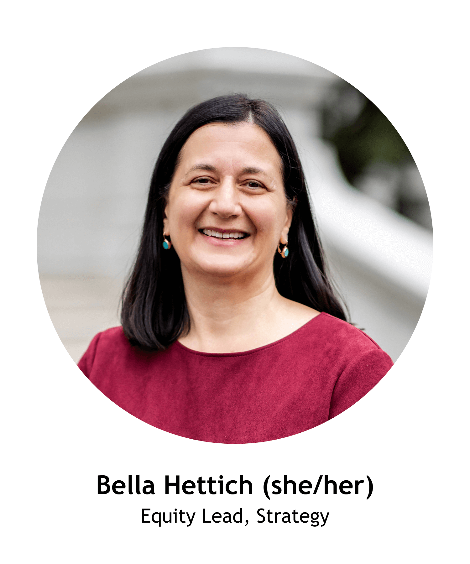 Bella Hettich (she/her), Equity Lead, Strategy